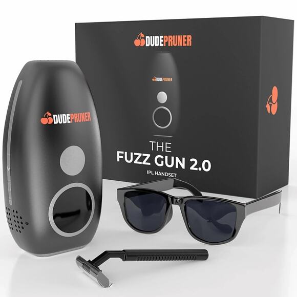 FUZZ GUN 2.0 Laser Hair Removal POOL 5 Levels of Intensity Dude Pruner NEW Seale - Picture 1 of 11